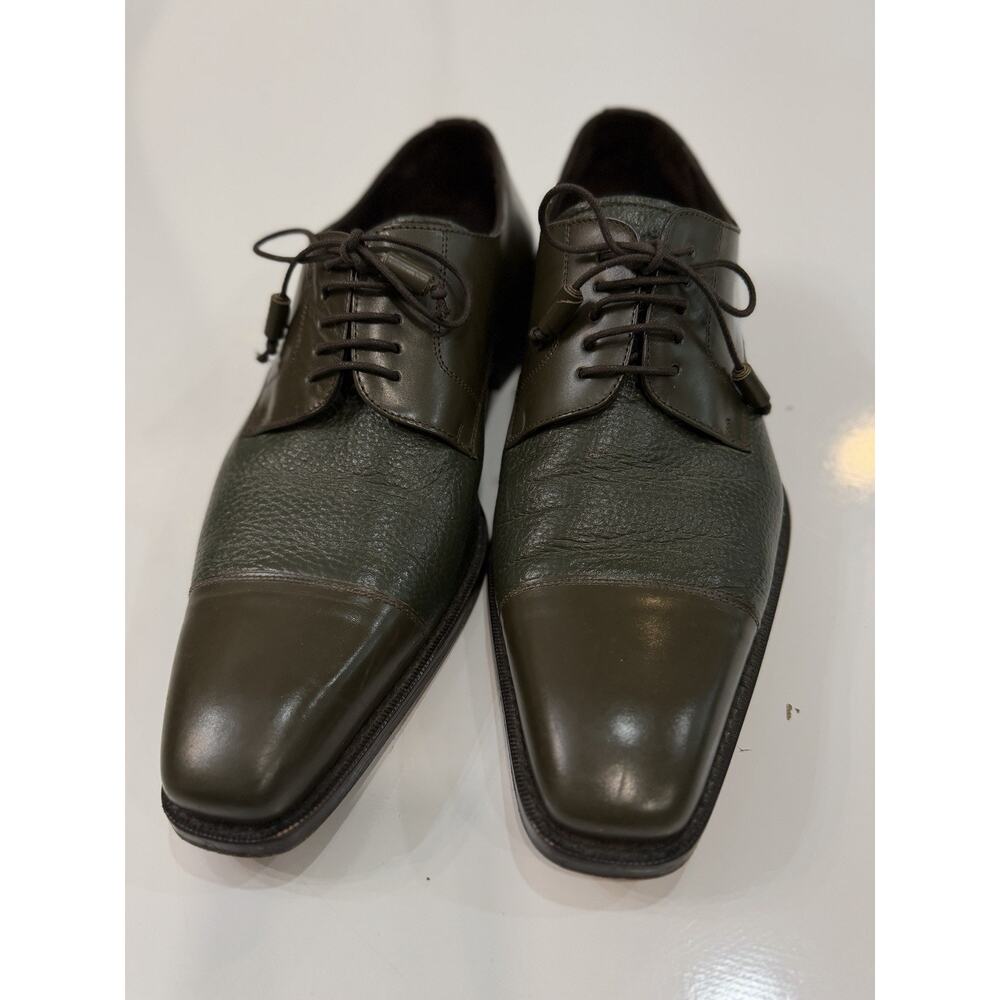 Mezlan 15089 Soka Dress Shoe Green Color Size 9